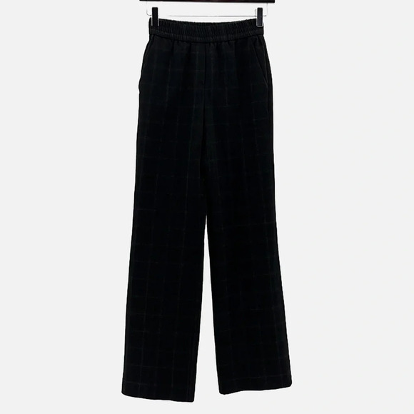 The Group Babaton Aritzia Skyline Windowpane Plaid Pull On Pant - Size 2XS - Picture 3 of 8